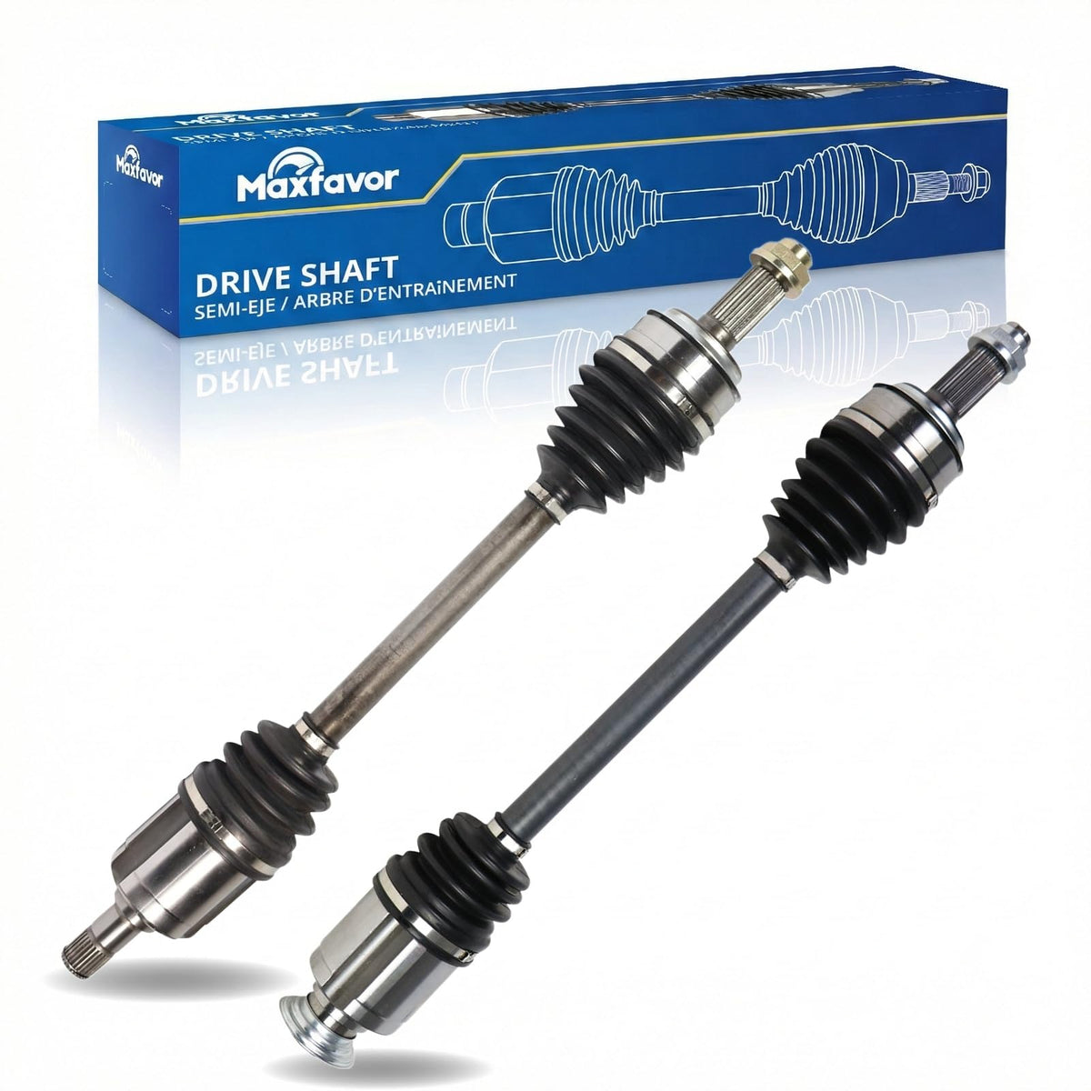 MAXFAVOR Pair(2) Front CV Axle Joint Shaft Assembly Compatible with Honda CR-V 2019 2018 2017, EX LX Sport Touring Turbo Plus Sport Utility, Turbocharged L4 1.5L CV Joint Front Driver Passenger Side