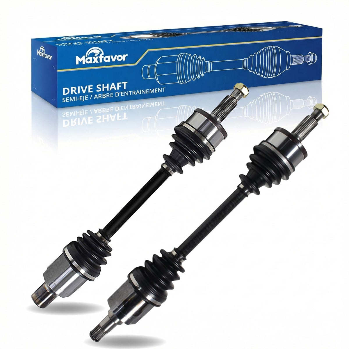 Maxfavor CV Axle Shaft Assembly fit for 2005-2022 Chrysler 300, Dodge Challenger 2017-2019 / Charger 2007-2022 / Magnum 2005-2008, CV Axle Front Passenger Driver (Right Left) Side
