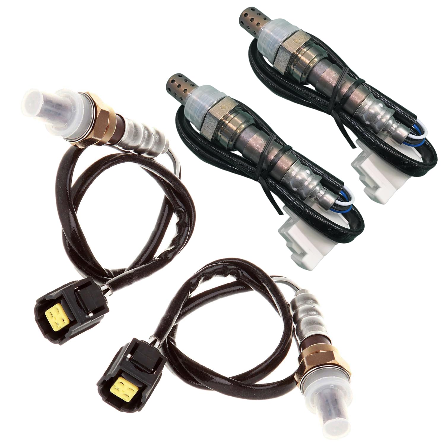 Maxfavor 4Pcs 234-4769 * 2 234-4029=234-4653 * 2 Upstream Downstream O2 Oxygen Sensor Compatible with 2003 Dodge Ram 1500 5.9L, 2002 Dodge Ram 2500 8.0L, 2002 Dodge Ram 3500 8.0L O2 Sensor