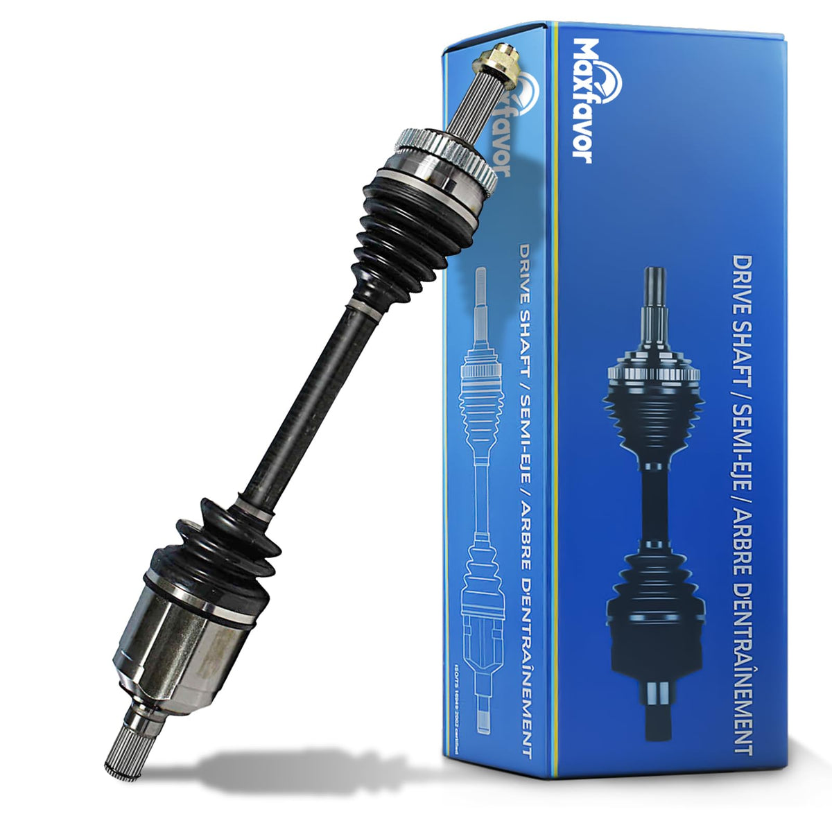 Maxfavor CV Axle Front Left Compatible with 2011-2016 Kia Optima 2.4L, 2011-2015 Hyundai Sonata 2.4L, FWD Auto Trans CV Axle Front Left Side CV Axle Joint Shaft Assembly