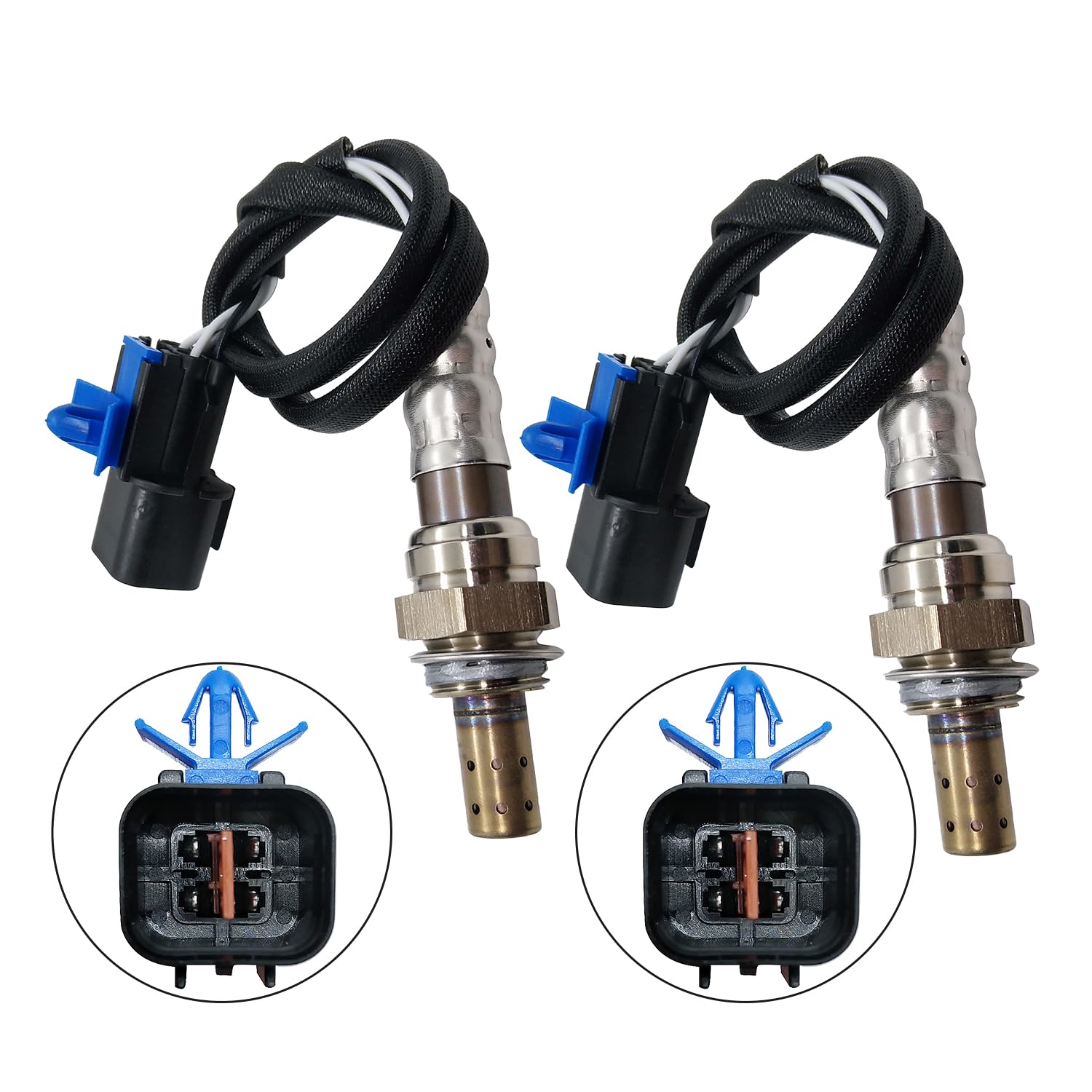 Maxfavor 2Pcs 234-4194 * 2 Upstream Downstream O2 Oxygen Sensor Compatible with 2003-2006 Hyundai Santa Fe, 2002-2012 Kia Sedona/Amanti/Magentis/Optima/Rondo/Sorento 2.7L 3.5L Oxygen O2 Sensor