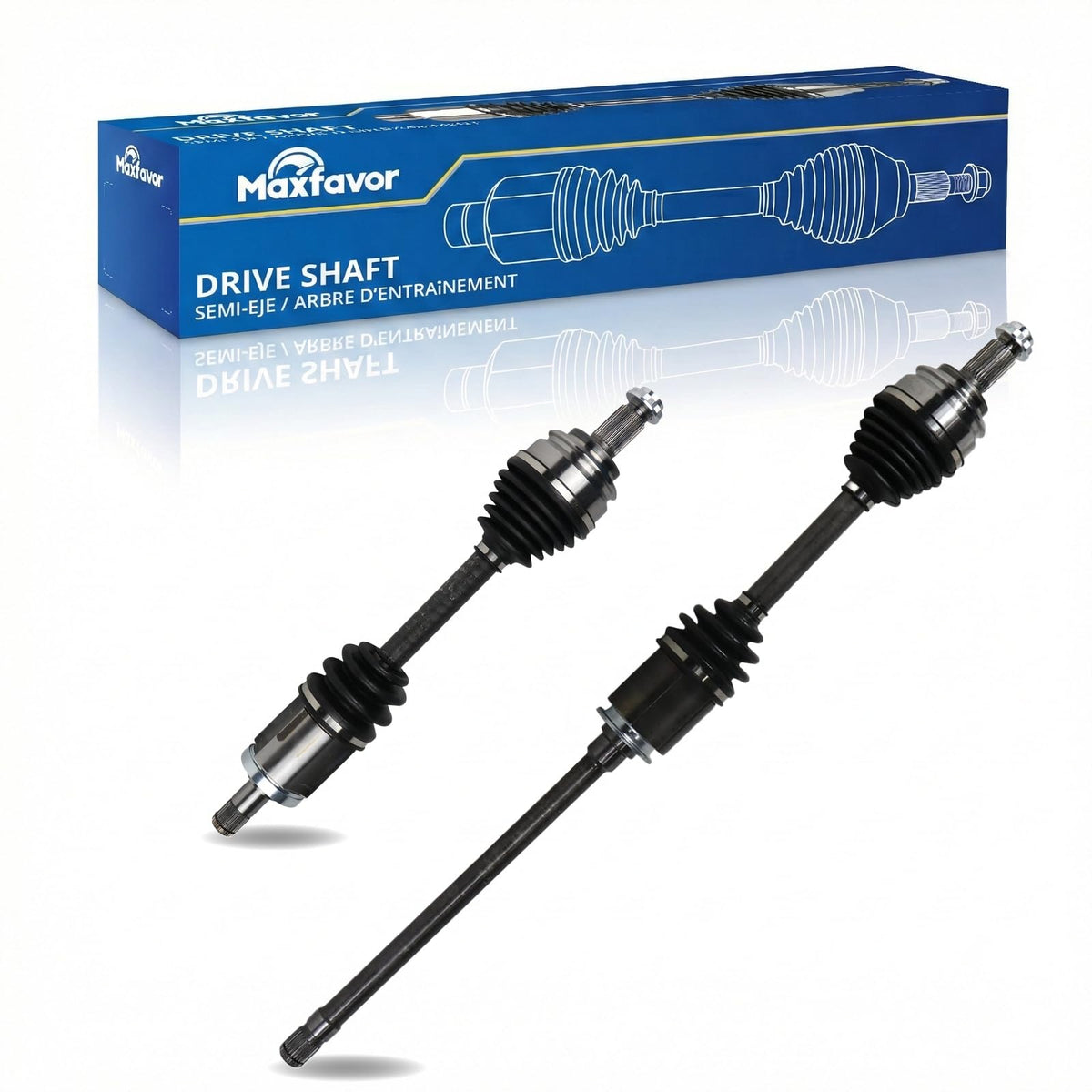 Maxfavor CV Axle Front Pair Compatible with 2000-2006 BMW X5, AWD, CV Axle Joint Shaft Assembly Front Driver Passenger Side