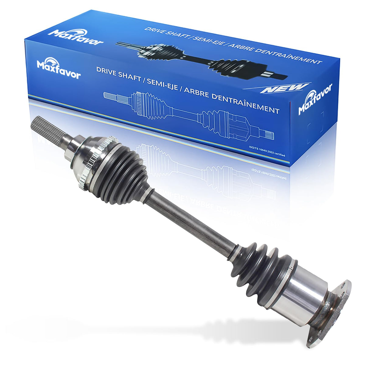 Maxfavor CV Axle Front Right Compatible with AM General Hummer 1992-2001, 4WD, CV Axle Joint Shaft Assembly Front Passenger Side