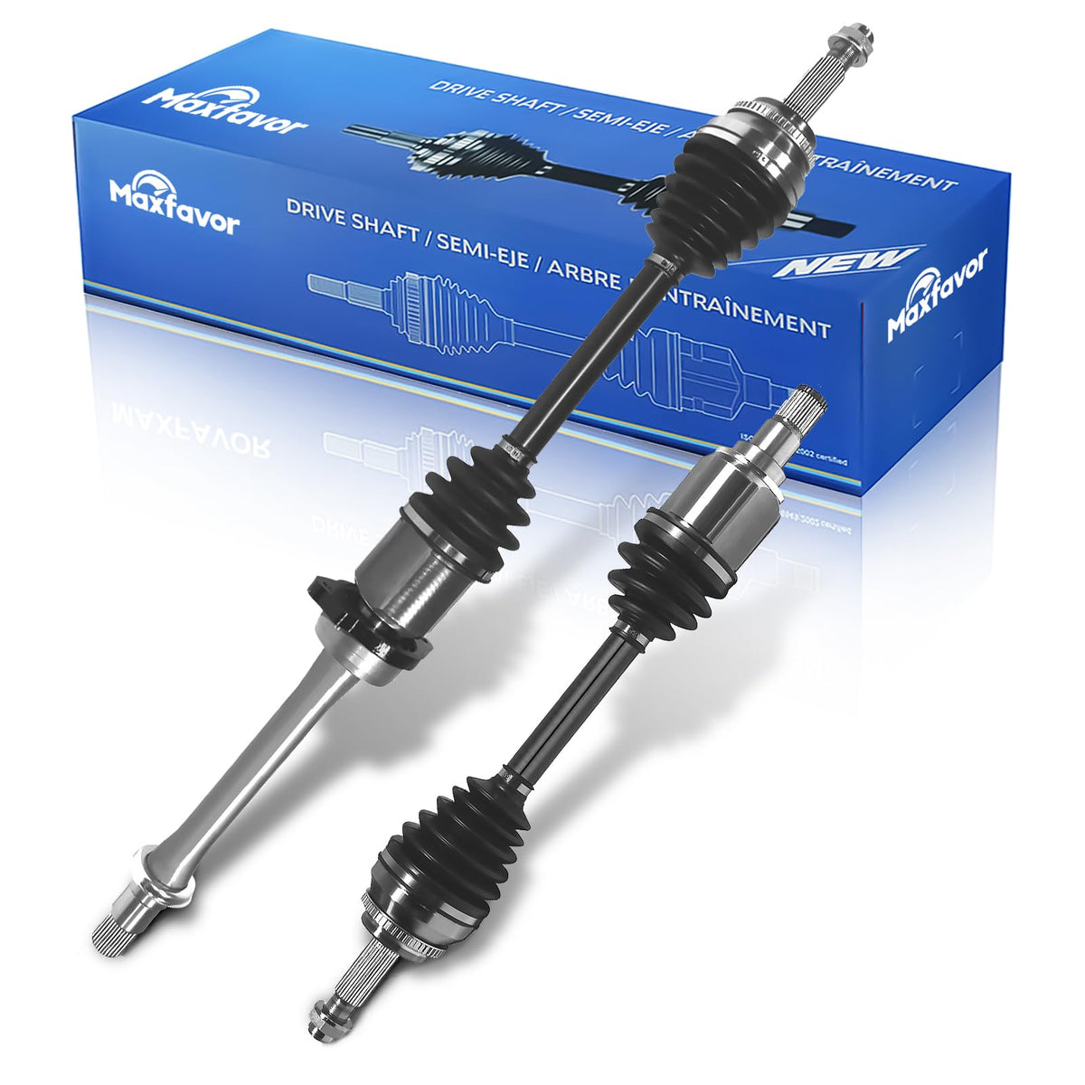 Maxfavor CV Axle Shaft Assembly fit for Scion TC 2005-2010 Toyota RAV4 2001-2005, CV Axle Front Passenger Driver (Right Left) Side Only FWD