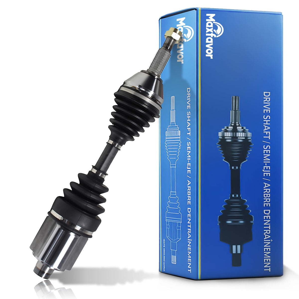 Maxfavor CV Axle Assembly Front Compatible with Chevy HHR 2006-2011, Cobalt 2005-2010, Pontiac G5 2007-2009, Saturn Ion 2007-2009, 2.2L 2.4L FWD Auto Trans, CV Axle Joint Shaft Front Left Right Side