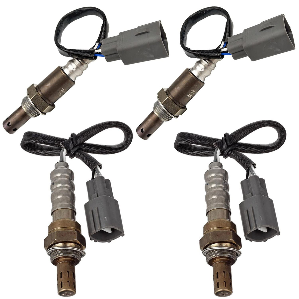 Maxfavor Upstream Downstream Oxygen Sensor Replacement for 2005 2006 2007 2008 2009 Toyota 4runner Lexus GX470 V8 4.7L 02 Sensor Replace# 234-9051 234-4261 8946704020 894670C010