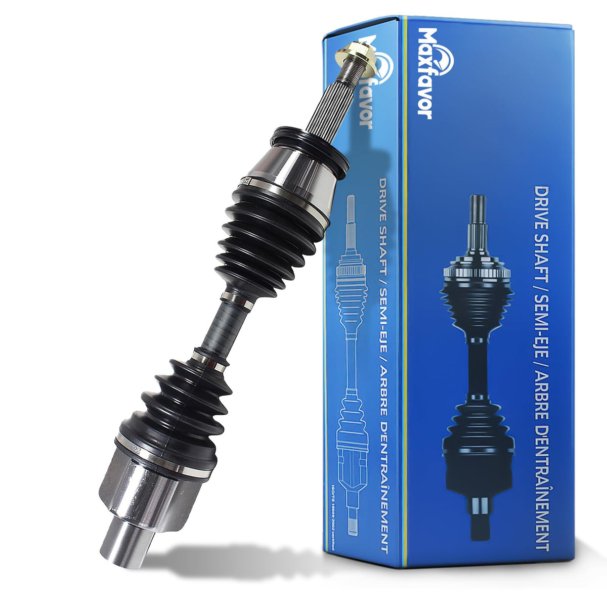 Maxfavor CV Axle Front Right Fit for 1995-2002 Ford Explorer, 2000-2005 Mazda Ranger B2300 B3000 B4000?1997-2001 Mercury Mountaineer, 4WD AWD RWD, Front Passenger Side CV Axle Joint Shaft Assembly