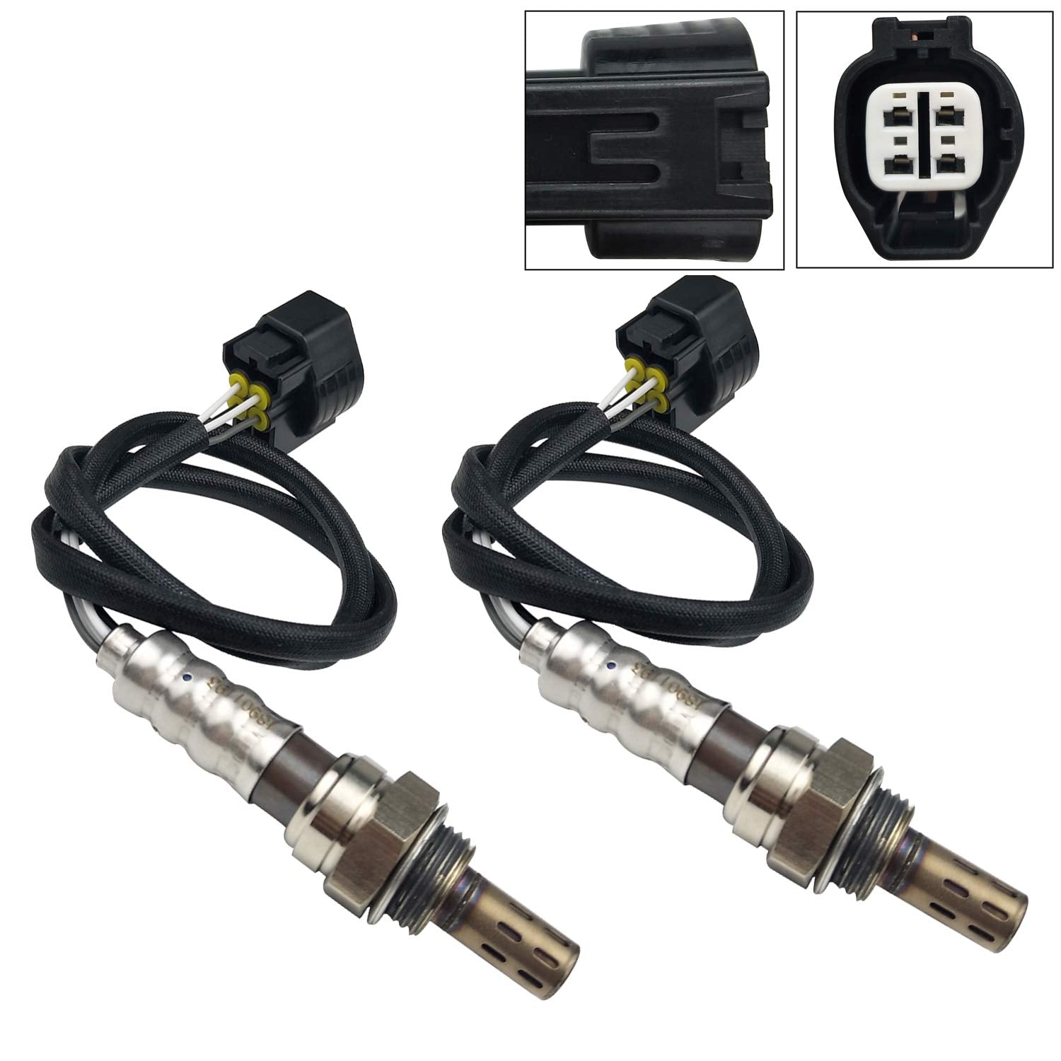 Maxfavor 25607 Oxygen O2 Sensor Upstream Downstream Fit for Jaguar XJ8/XJR 1999-2003 4.0L, XJ8/XJR 2004-2005 4.2L, XK8/XKR 2000-2002 4.0L, XK8/XKR 2003-2005 4.2L, X-Type 2002-2005 2.5L 234-4798