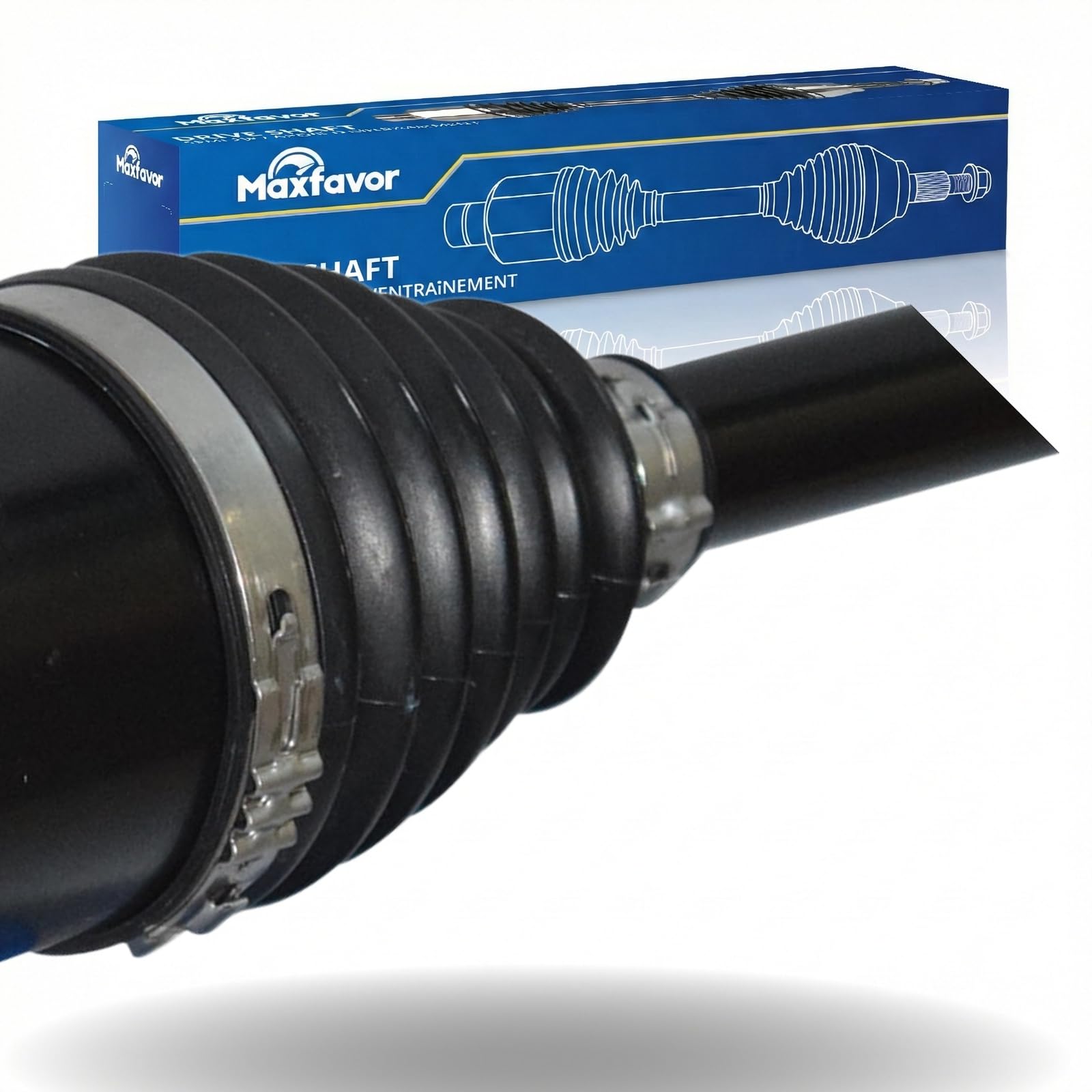 Maxfavor CV Axle Rear Compatible with 2018-2019 Polaris RZR XP 1000 EPS, 2017-2018 Polaris Ranger Crew XP 900, Rear Left Right Side CV Axle Joint Shaft Assembly