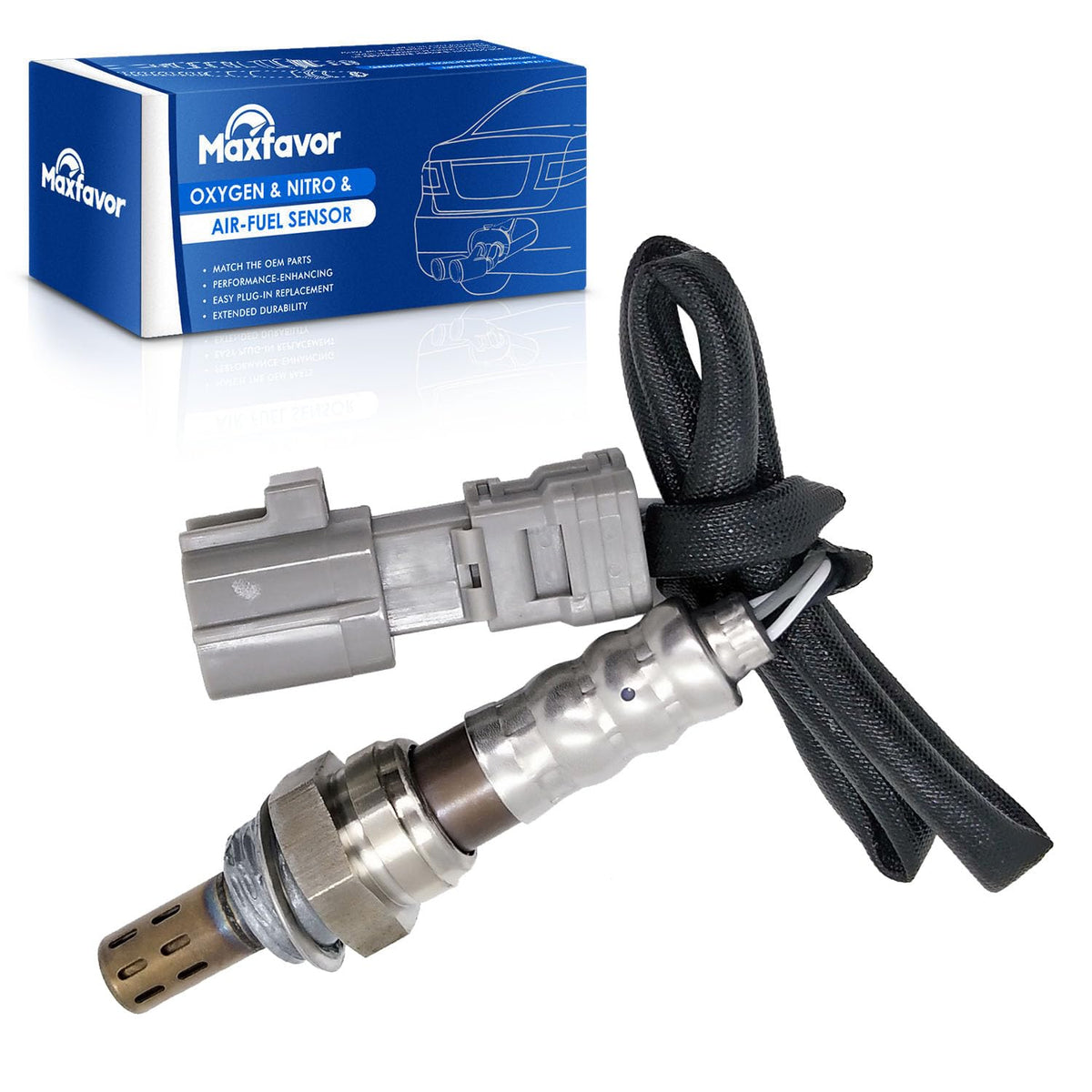 Maxfavor Downstream O2 Oxygen Sensor Fit for 2010-2015 Toyota Prius 1.8L,2015 2016 Sienna V6-3.5L AWD,2011-2016 Highlander 3.5L Hybrid Engine,for 2010-2015 Lexus Rx350 Rx450h 3.5L 02 Sensor 234-4400