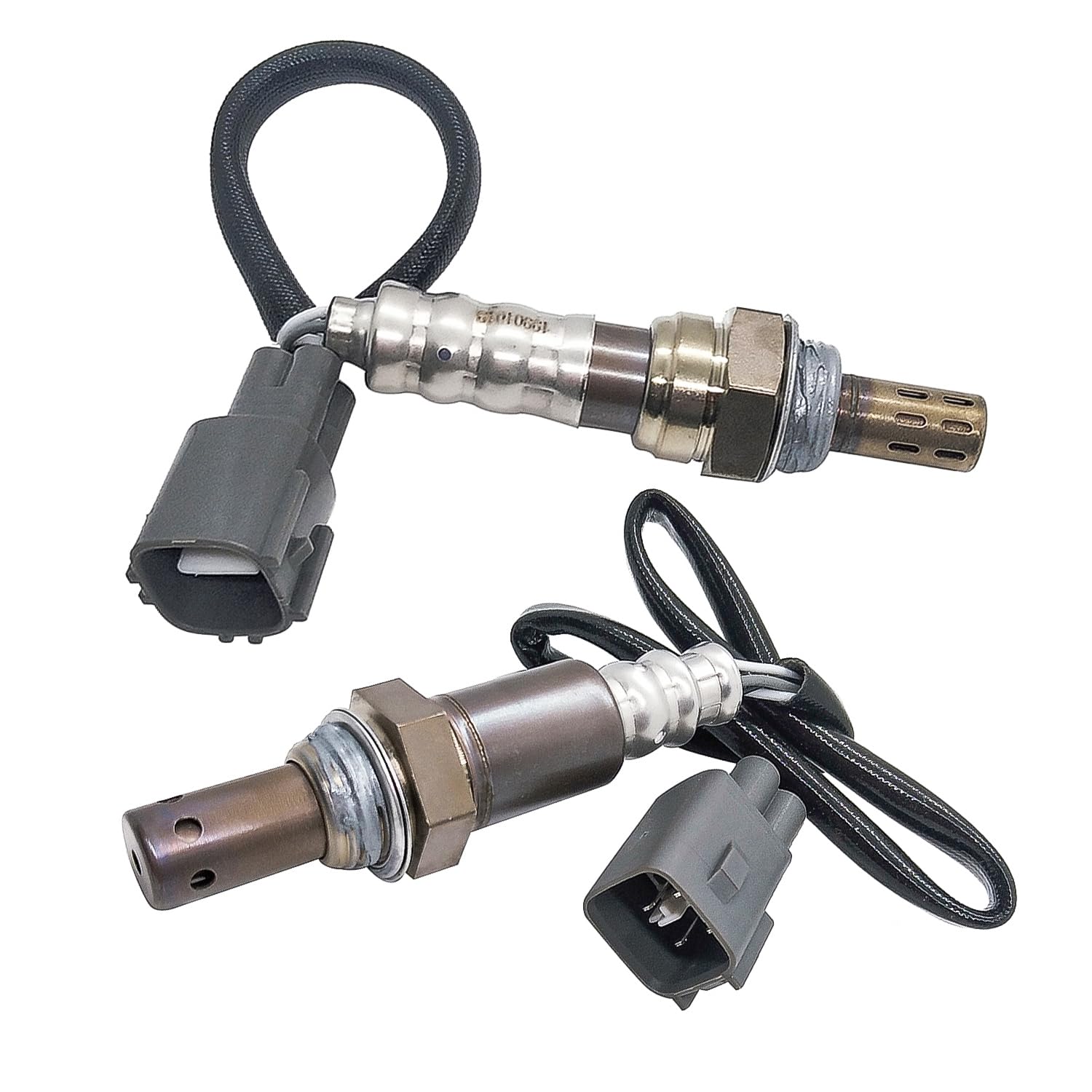 Maxfavor 2Pcs 234-9145 234-4758 Upstream Downstream O2 Oxygen Sensor Compatible with 2014 Lexus GX460 4.6L, Lexus LX570 5.7L, with Toyota Tundra 4.6L, Land Cruiser 5.7L O2 Sensor
