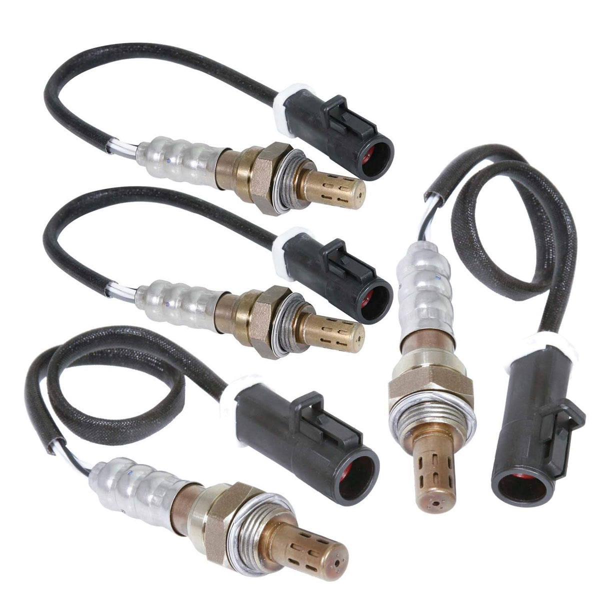 Maxfavor 4Pcs 234-4046*2 234-4610*2 Upstream Downstream O2 Oxygen Sensor Compatible with 1999-2010 Ford Taurus/Mustang/Five Hundred/Thunderbird, 2000-2006 Lincoln LS/Blackwood, 2001-2004 Mercury Sable