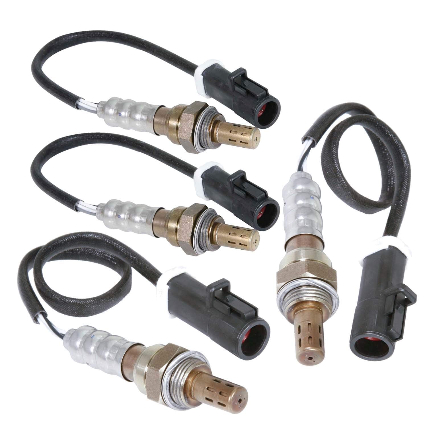 Maxfavor 4Pcs 234-4046*2 234-4610*2 Upstream Downstream O2 Oxygen Sensor Compatible with 1999-2010 Ford Taurus/Mustang/Five Hundred/Thunderbird, 2000-2006 Lincoln LS/Blackwood, 2001-2004 Mercury Sable