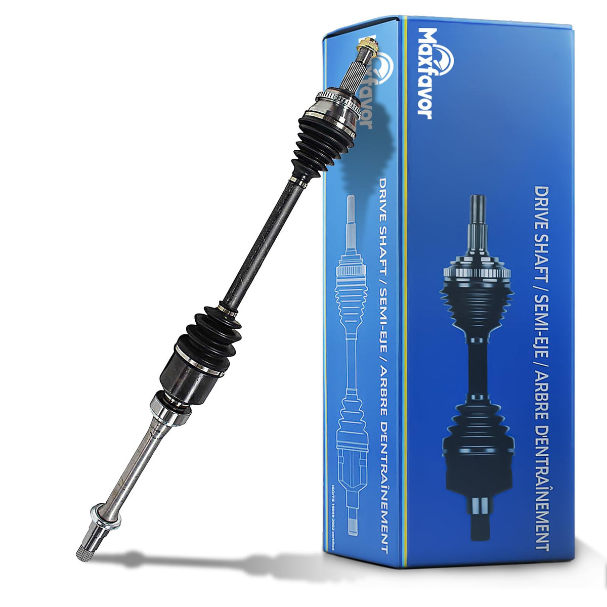 Maxfavor CV Axle Front Right Compatible with Toyota Sienna 2004-2010 3.3L 3.5L, FWD, CV Axle Joint Shaft Assembly Front Passenger Side