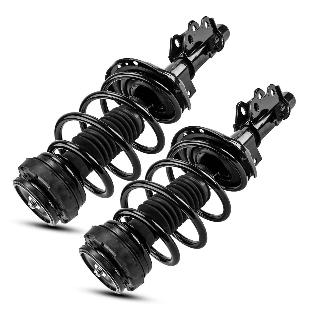 Maxfavor Front Complete Strut Assemblies with Coil Springs and Rear Shock Absorbers Replacement 172913 172912 Compatible with 2013-2015 Chevy Camaro V6-3.6L Set of 2