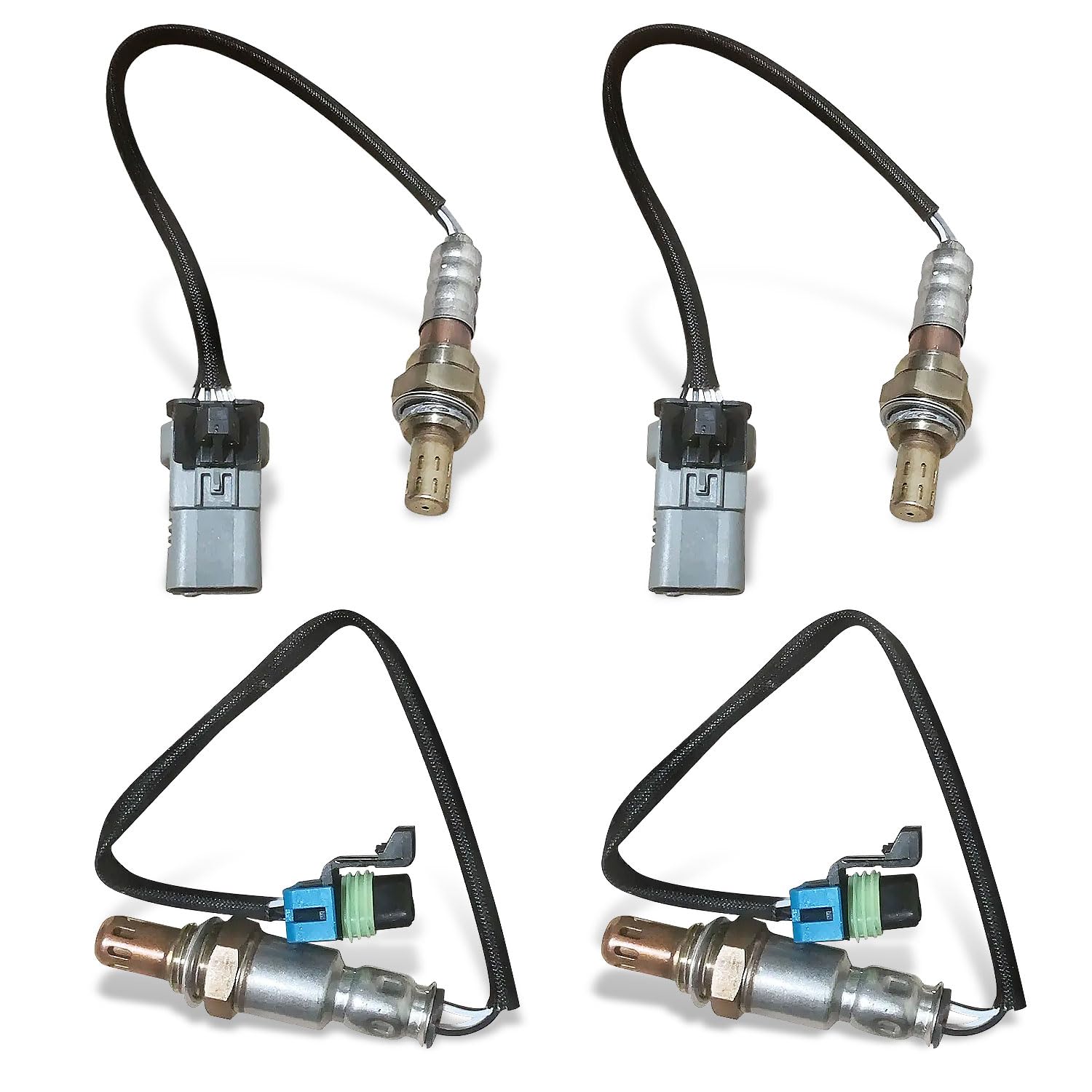 4Pcs Oxygen Sensor Upstream Downstream for Escalade 2015 2016 2017 2018 V8-6.2L, Replace 234-4940, 234-4974 O2 Oxygen