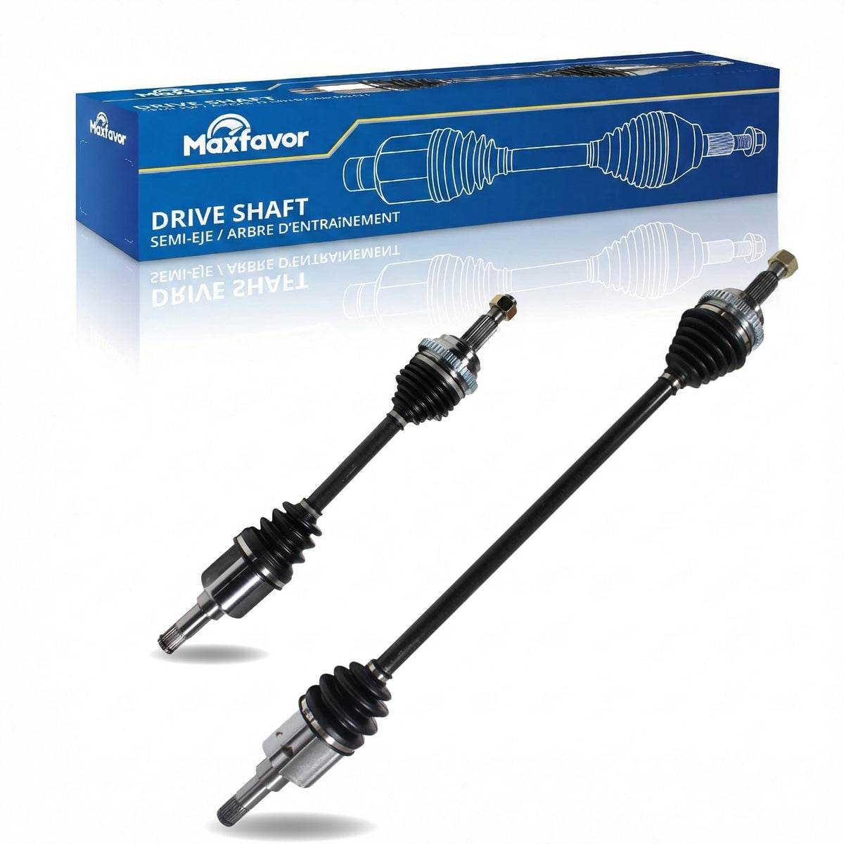 MAXFAVOR Pair(2) Front CV Axle Joint Shaft Assembly Compatible with 1990 1991 1992 1993 Dodge Neon CV Axle 2.0L Automatic Trans FWD CV Axle Shafts, SXT SE Sedan, Front Driver Passenger Side