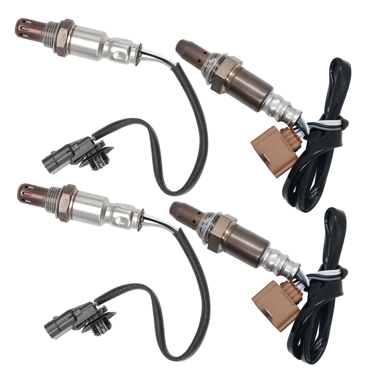 Maxfavor 4Pcs 234-9135 * 2 234-4906 * 2 Upstream Downstream O2 Oxygen Sensor Compatible with Nissan Frontierm 2013-2014, Nissan Xterra 2013-2014 4.0L O2 Oxygen Sensor O2 Sensor