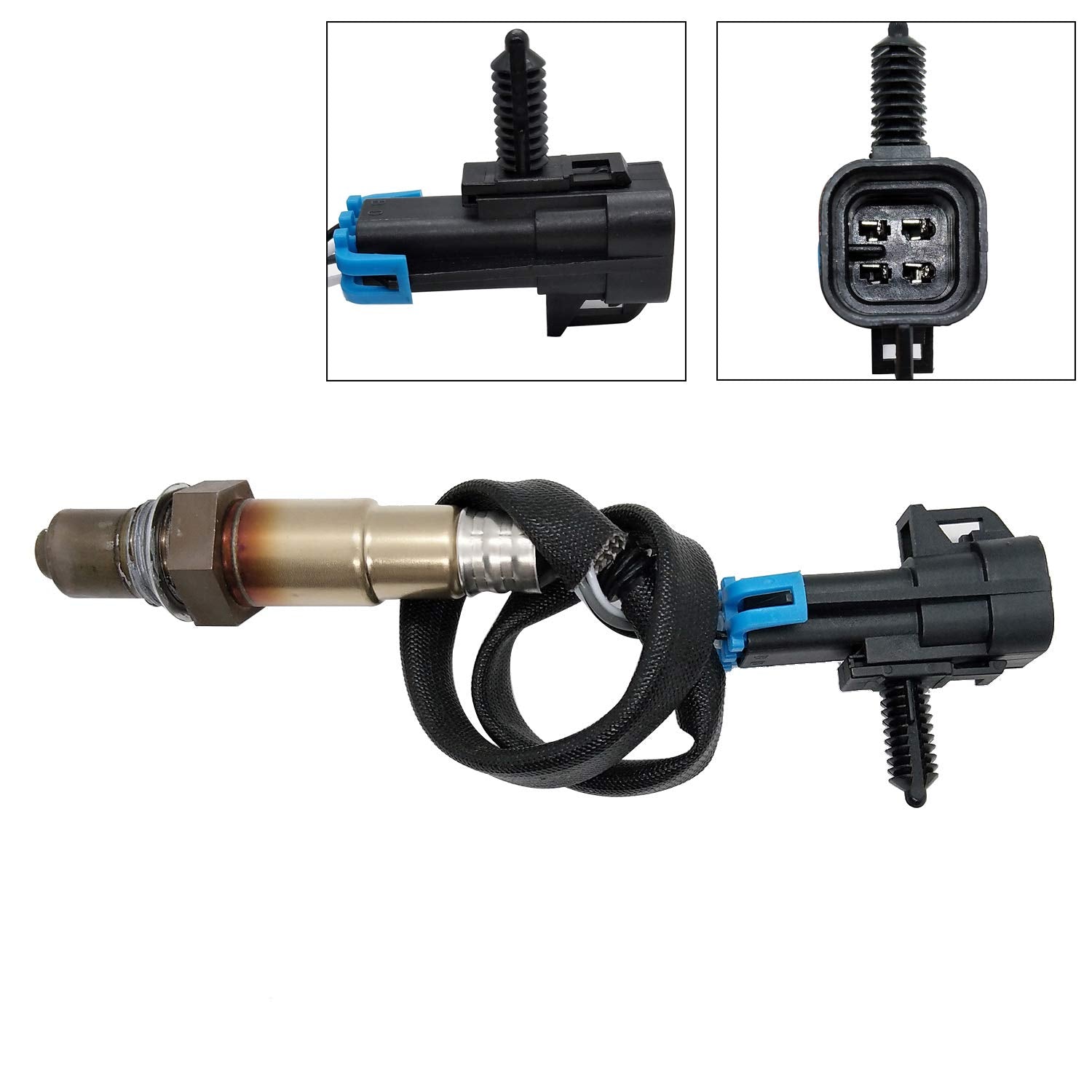 Maxfavor 4Pcs 234-4339 * 2 234-4294/234-4251/234-4336 * 2 Upstream Downstream O2 Oxygen Sensor Compatible with 2006 Isuzu Ascender 5.3L O2 Sensor