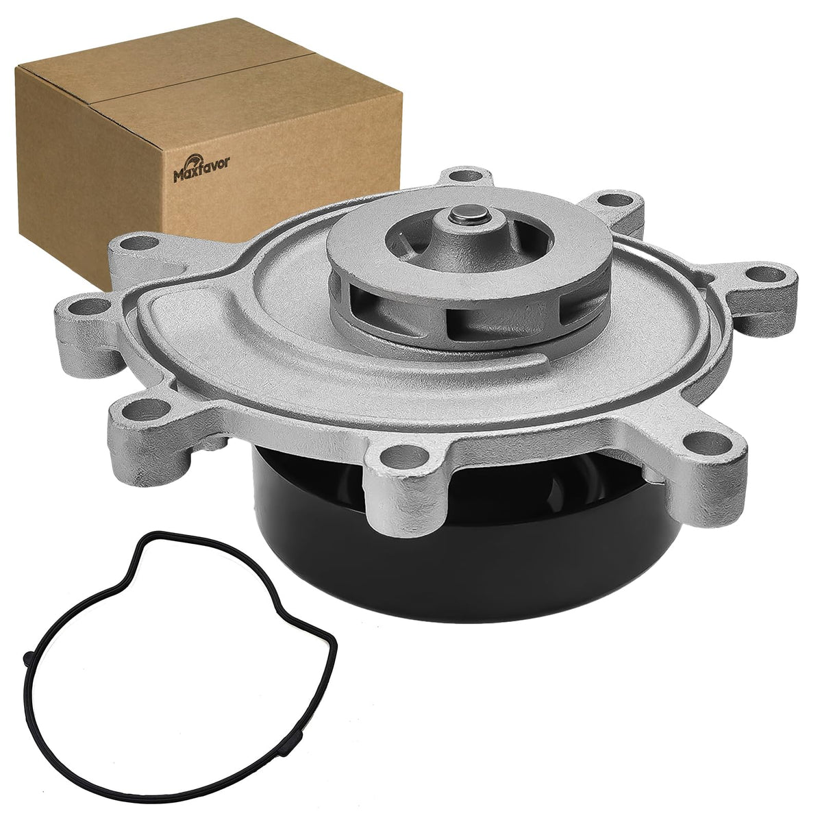 Maxfavor AW7168 Water Pump Compatible with 2002-2010 Dodge Ram 1500, 2000-2010 Dakota, 2002-2012 Jeep Liberty, 2006-2009 Mitsubishi Raider, Replacement WP9240 43263