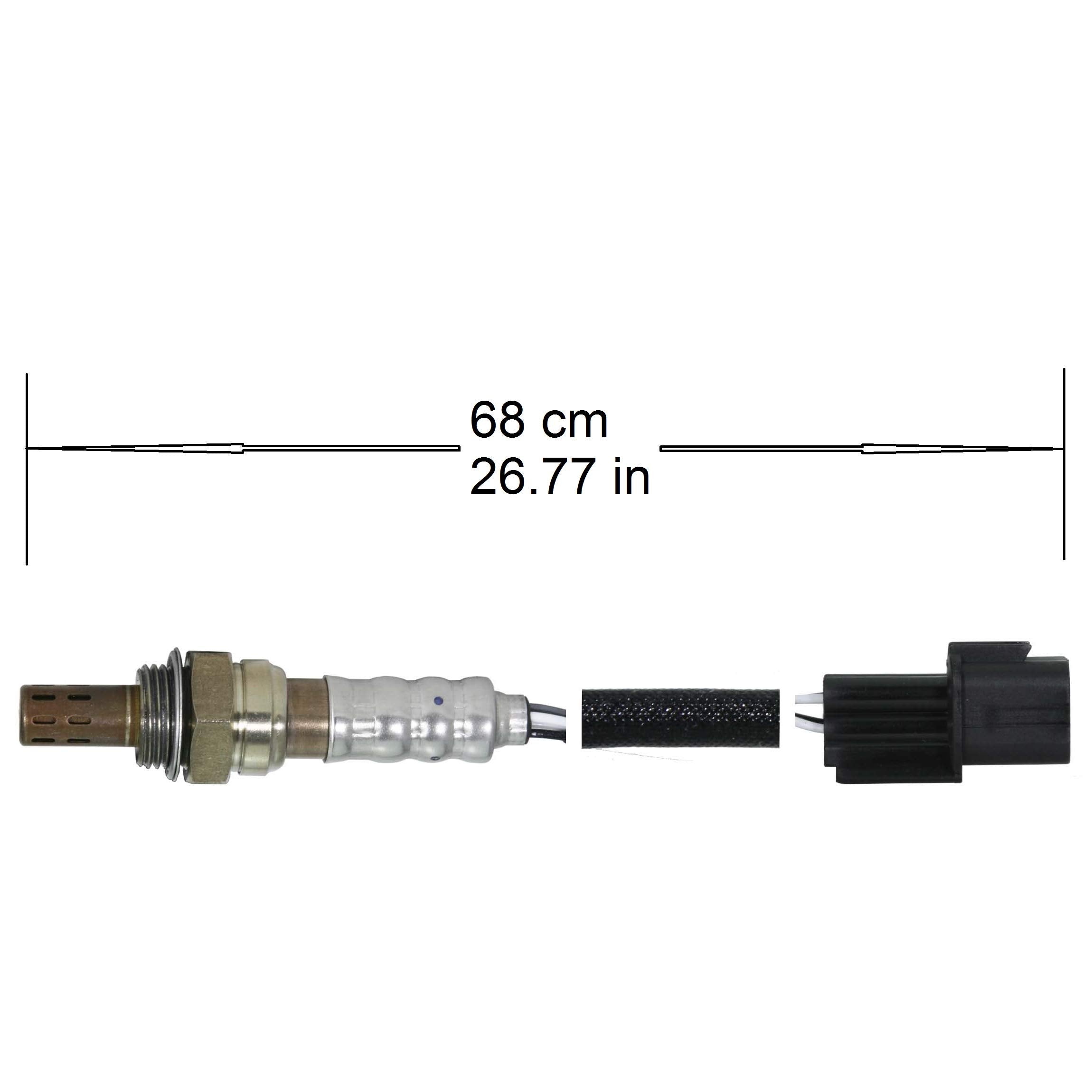 Downstream & Upstream Left Oxygen Sensor Compatible with 1993-1996 Stealth 1995-1996 Summit 1993-1999 3000GT 1994-2004 Diamante O2 Sensor Replace 234-4633 MD305147 MD307258 MD186991 MD305144