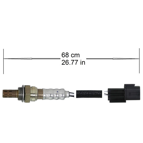 Downstream & Upstream Left Oxygen Sensor Compatible with 1993-1996 Stealth 1995-1996 Summit 1993-1999 3000GT 1994-2004 Diamante O2 Sensor Replace 234-4633 MD305147 MD307258 MD186991 MD305144