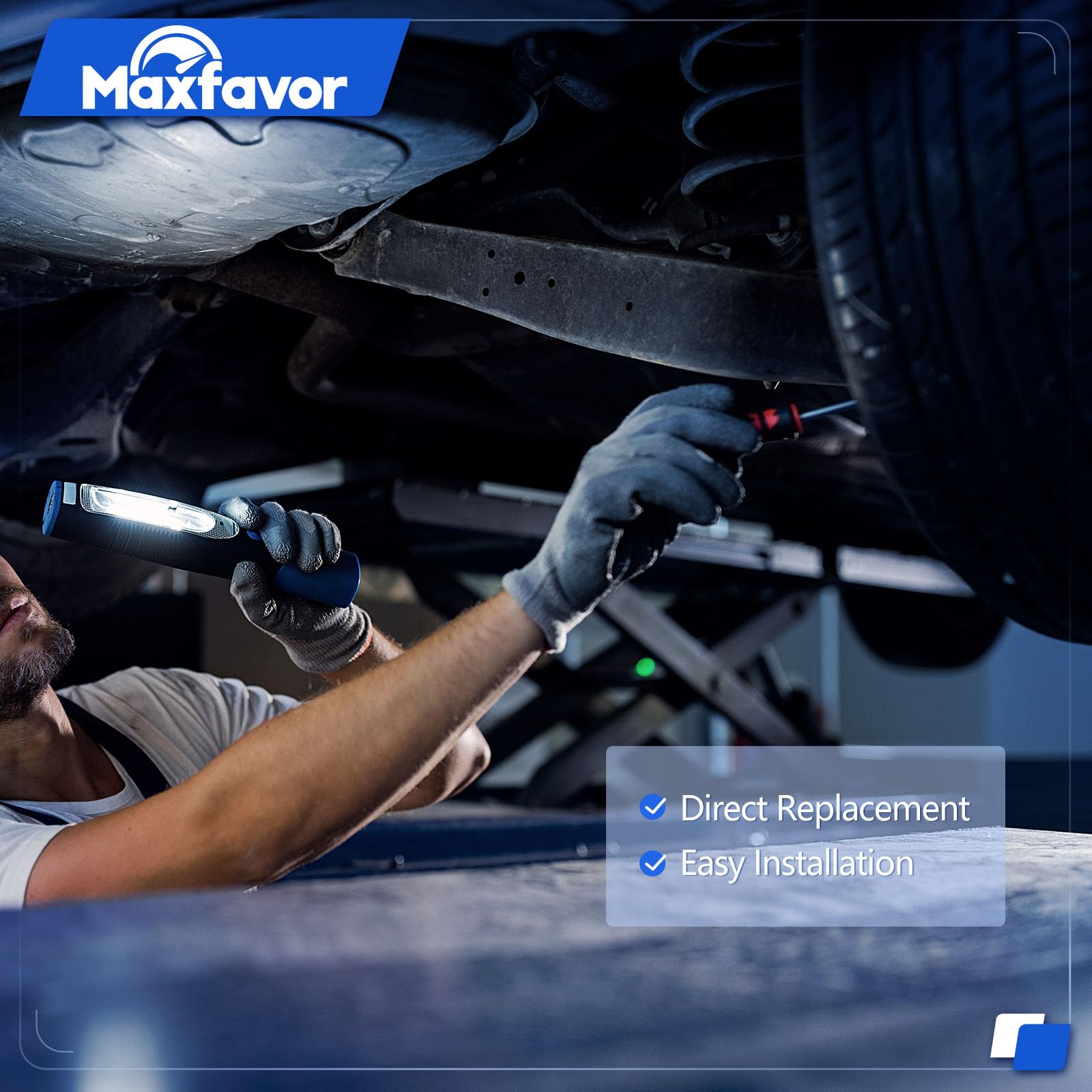 Maxfavor Front Strut Assembly Shocks fit for Honda Fit 2015 2016 2017 2018 2019 L4 1.5L, Complete Struts Quick Suspensions Amortiguadores