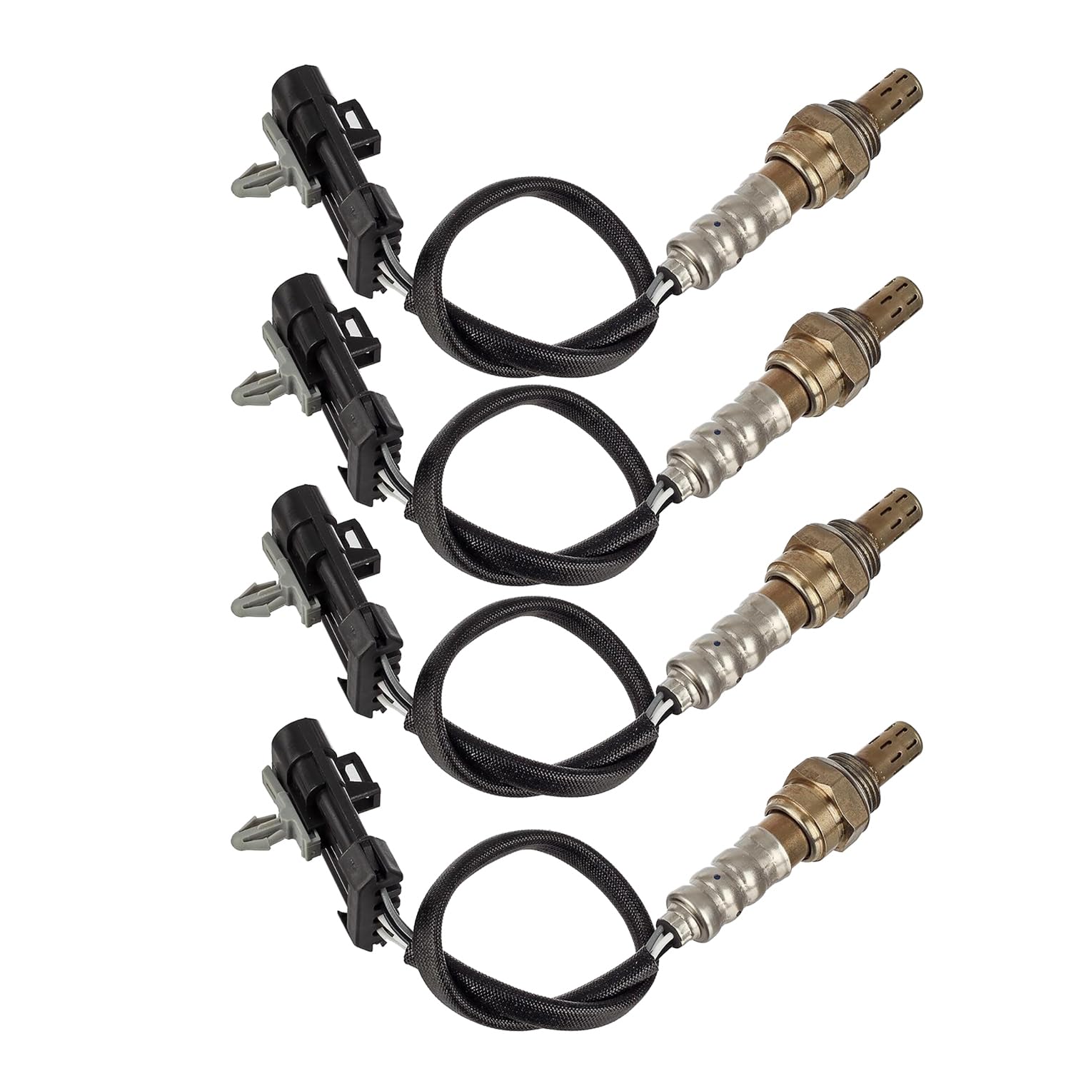 Maxfavor 4Pcs 234-4063 * 4 Upstream Downstream O2 Oxygen Sensor Compatible with 2001 Honda Passport 3.2L, 2002-2003 Isuzu Axiom 3.5L, 2000-2002 Isuzu Trooper 3.5L, 2001 Isuzu Rodeo/Rodeo Sport 3.5L