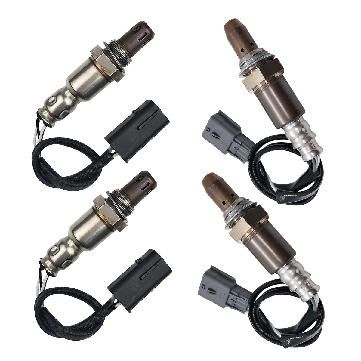 Maxfavor 4Pcs 234-9148 * 2 234-4381 * 2 Upstream Downstream O2 Oxygen Sensor Compatible with 2015 Infiniti QX80 5.6L O2 Oxygen Sensor