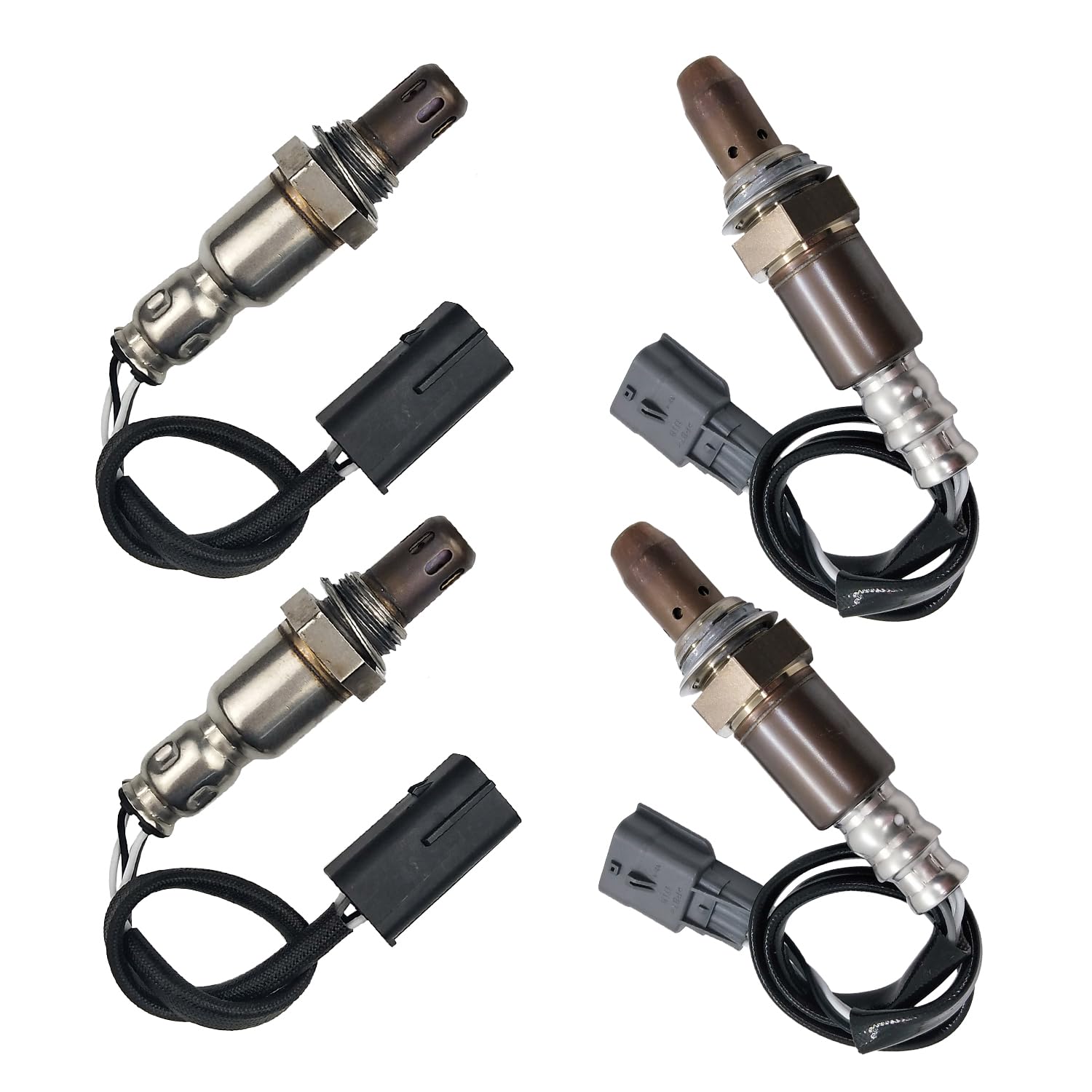 Maxfavor 4Pcs 234-9148 * 2 234-4381 * 2 Upstream Downstream O2 Oxygen Sensor Compatible with 2015 Infiniti QX80 5.6L O2 Oxygen Sensor