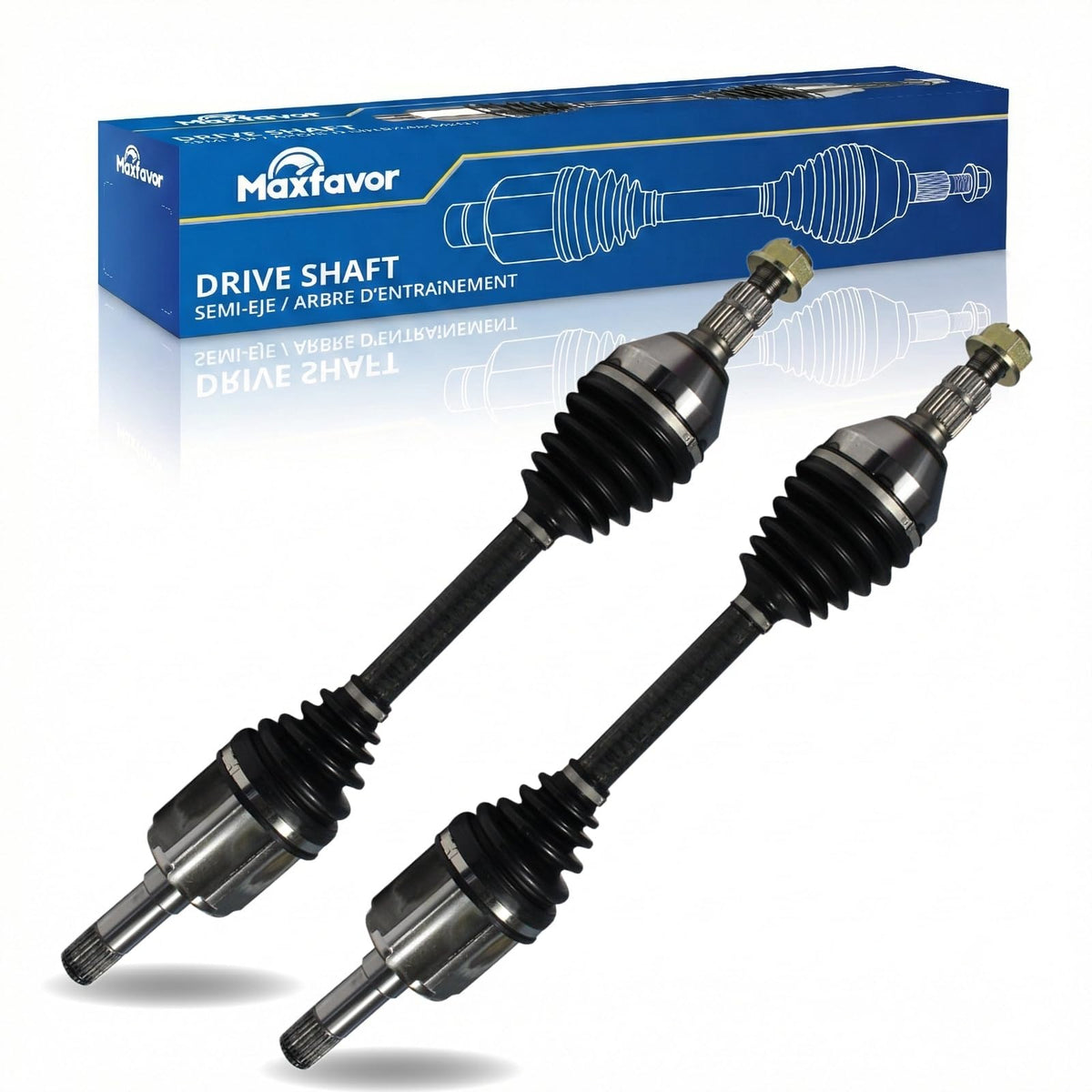 Maxfavor CV Axle Joint Shaft Assembly Compatible with 2010 2011 Cadillac SRX, Premium/Performance Sport Utility 4-Door 2.8L V6, CV Axle Shaft Assembly Front Left Right (Passenger Driver) Side