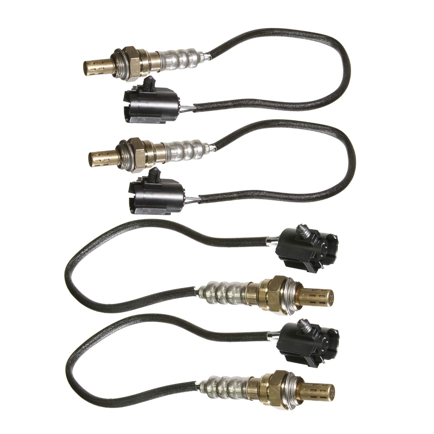 Maxfavor 4Pcs 234-4078 * 4 Upstream Downstream O2 Oxygen Sensor Compatible with 1998-04 Chrysler Sebring/LHS/300M/Concorde/Prowler/Intrepid, 1998-04 Dodge Intrepid/Stratus, 2000-01 Plymouth Prowler