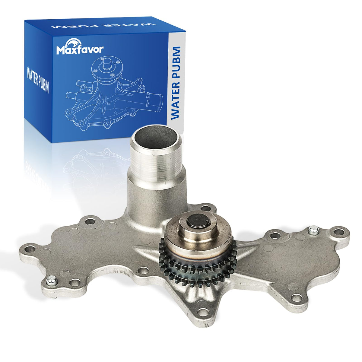 Maxfavor 125-3260 Engine Water Pump Kit Compatible with Ford 2011-2017 F-150 2015-2017 Expedition V6-5L 2015-2019 Transit-150 250 350 350 HD 3.5L 3.7L, for Lincoln 2015-2017 Expedition V6-5L