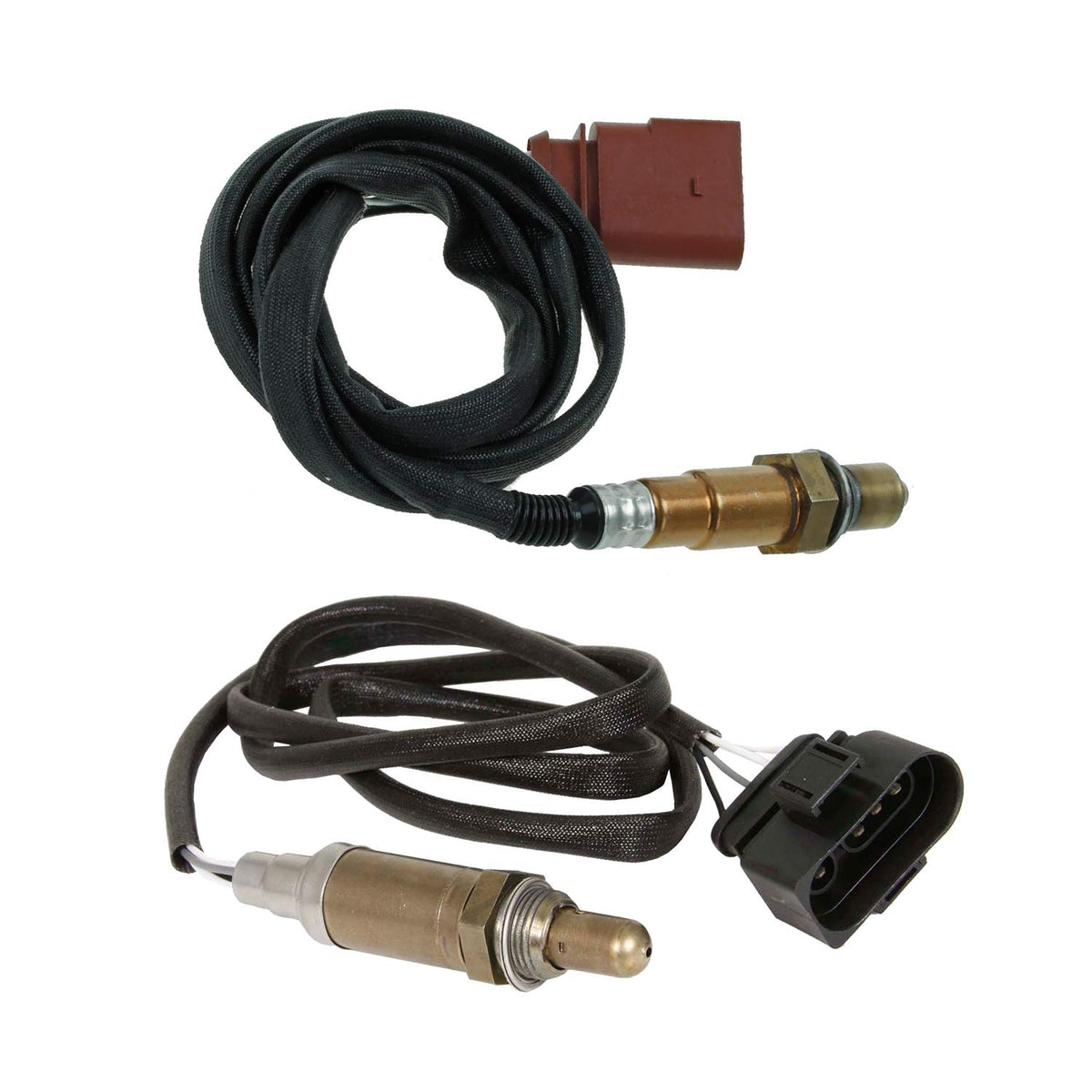 Maxfavor 2Pcs 234-4666 234-4874 Upstream Downstream O2 Oxygen Sensor Compatible with Volkswagen Passat 2000 2001 1.8L Oxygen O2 Sensor