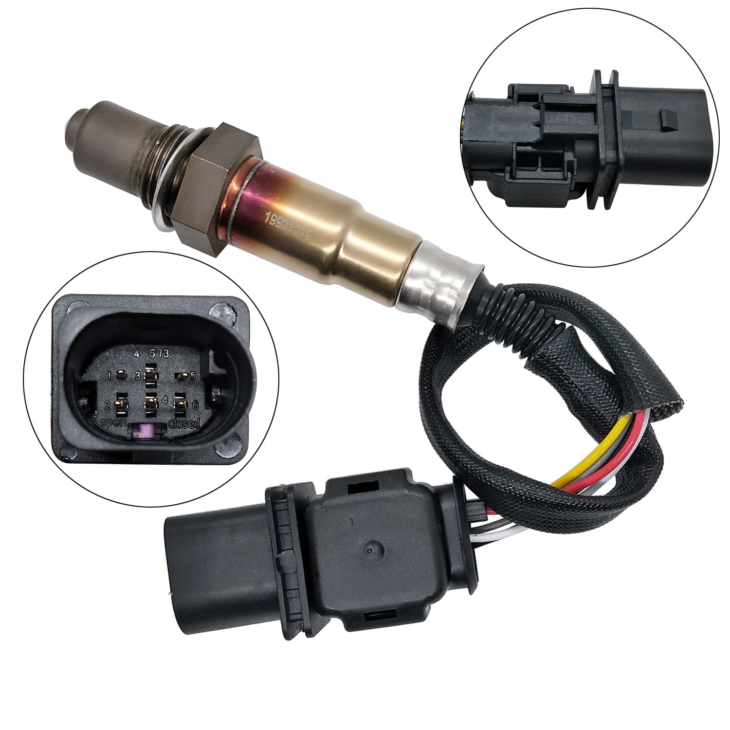 Maxfavor 234-5082 Oxygen Sensor Upstream Replacement for Hyundai Elantra, Elantra Coupe, Elantra GT, for Kia Forte, Forte Koup 2011-2014 1.8L 2.0L O2 Sensor 2345082