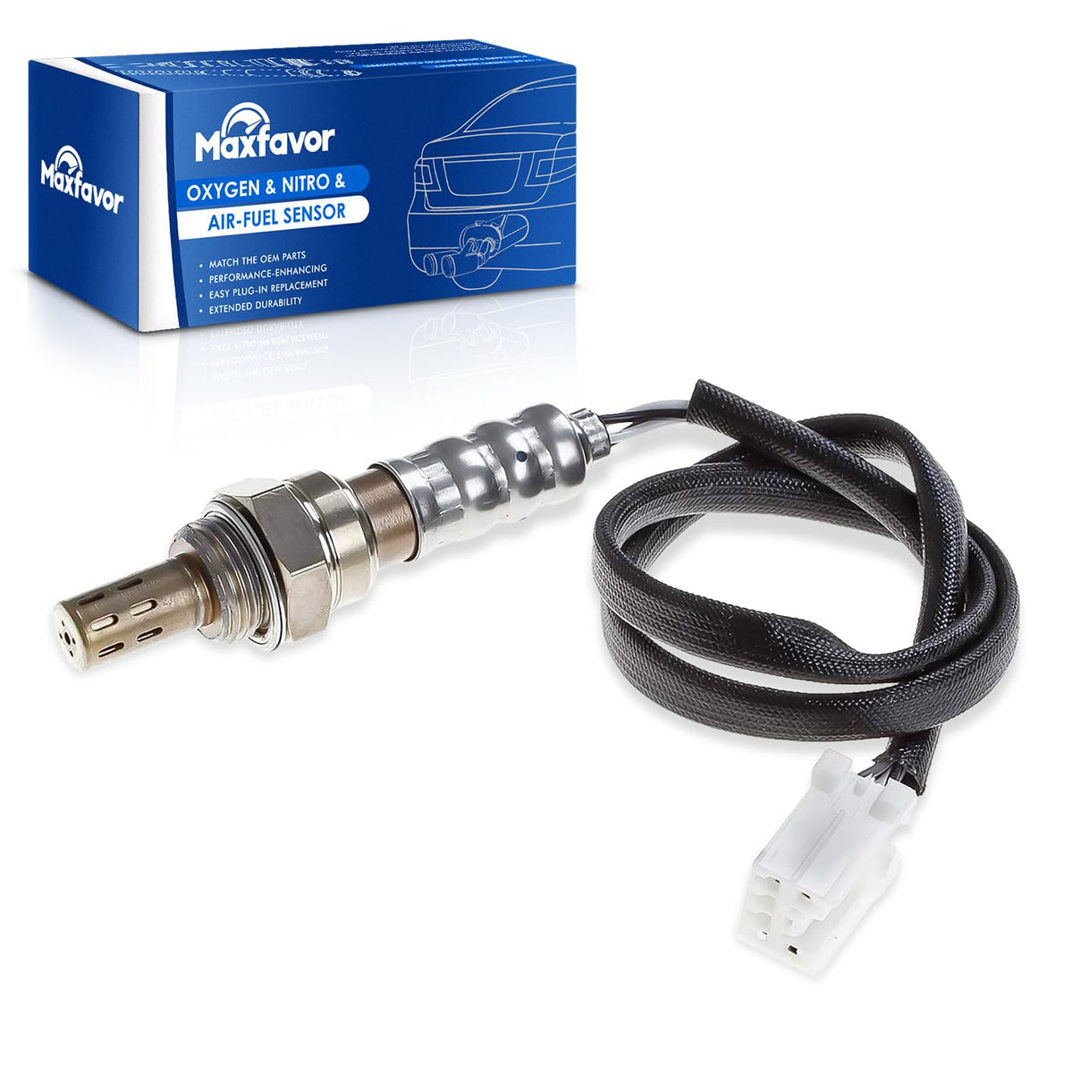 Maxfavor 234-4652 Downstream O2 Oxygen Sensor Fit for 2001 2002 2003 2004 2005 Dodge Stratus Chrysler Sebring L4-2.4L Only for Sohc, for 2001-2005 Mitsubishi Eclipse 2.4L, 2001-2003 Galant 2.4L