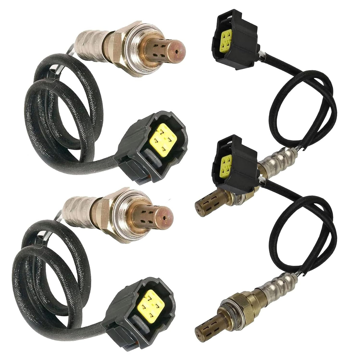 Maxfavor 4Pcs Upstream Downstream O2 Oxygen Sensor Compatible with 2001-2003 Dodge Dakota 3.9L 5.9L, 2001-2003 Dodge Durango 5.9L, 2003-2006 Dodge Viper 8.3L Oxygen O2 Sensor