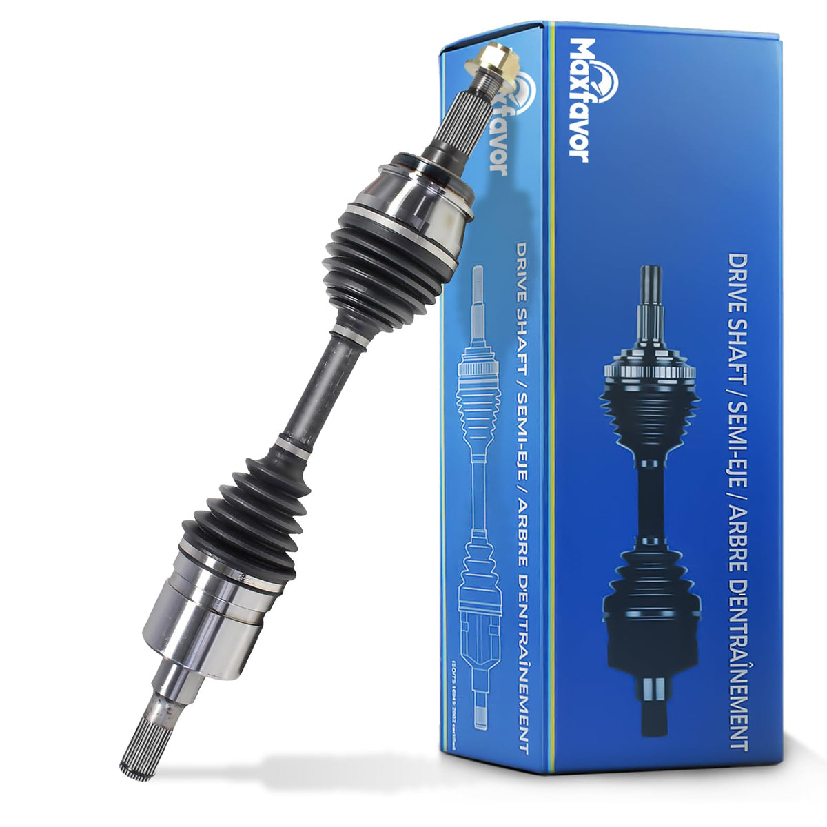 Maxfavor CV Axle Assembly Front Compatible with Hummer H3 2006-2010, Hummer H3T 2009-2010, 4WD AWD, CV Axle Joint Shaft Assembly Front Driver Passenger Side